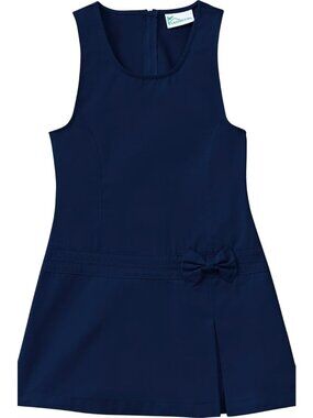 Trendy Big Girls' Zig Zag Jumper Dress - Stylish, Comfortable & Versatile!